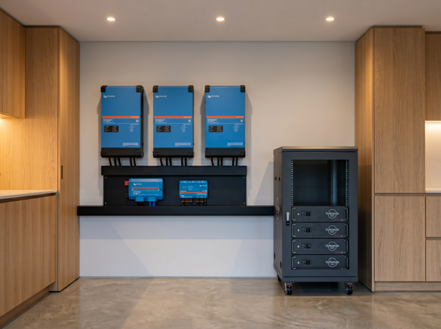 Victron Set 3F-E – 30 kWh 3-fase met Hithium-batterij