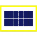 12 zonnepanelen