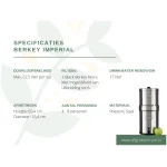 Berkey Imperial nieuw