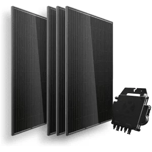 4 panelen op micro omvormer