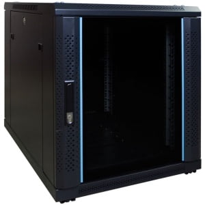 27U serverkast met geperforeerde deur 600x600x1400mm (BxDxH)