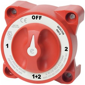 Blue Sea Systems accuschakelaar 350A 1-beide-2