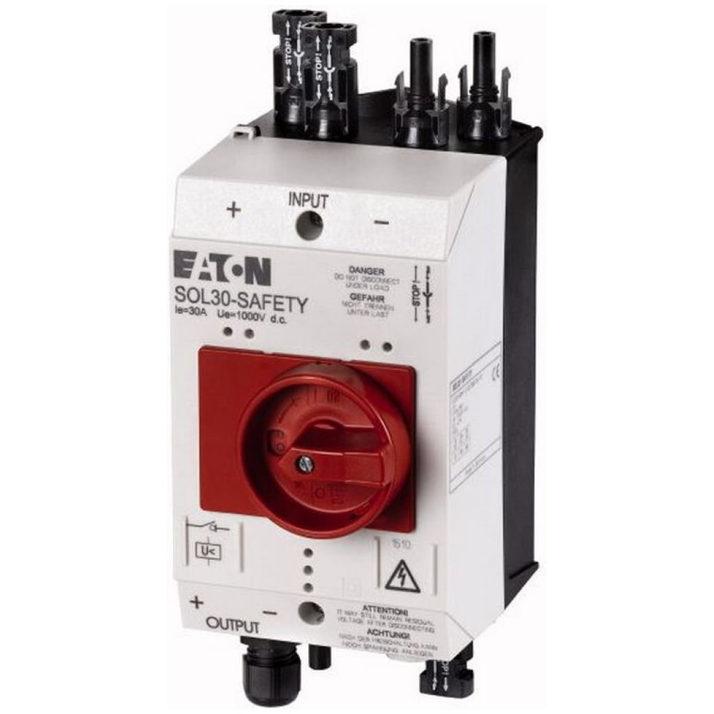 EATON brandweerschakelaar SOL30-SAFETY / 2xMC4