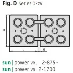 Hoppecke sun power VR L 2 - 1500 accu is een onderhoudsvrij GEL batterij.<br /> <br /> HOPPECKE sun | power VR L is een verzegelde VRLA loodzuuraccu voor cyclische toepassingen. Onze innovatieve geltechnologie maakt de accu praktisch onderhoudsvrij - vullen met water is niet nodig. Het gebruik van de beproefde buisplaatconstructie zorgt voor een zeer goede cyclusstabiliteit tijdens het gebruik met gedeeltelijke ontlading (Partial State of Charge)